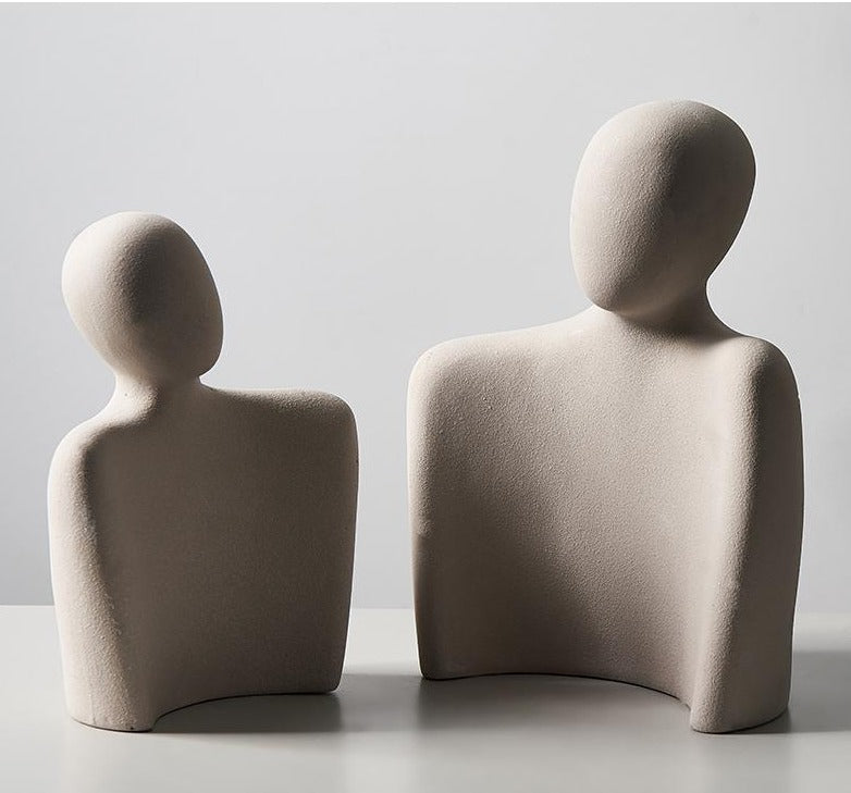 Abstrakt Kærlighedsstatue Til Hjemmet Dekoration 7