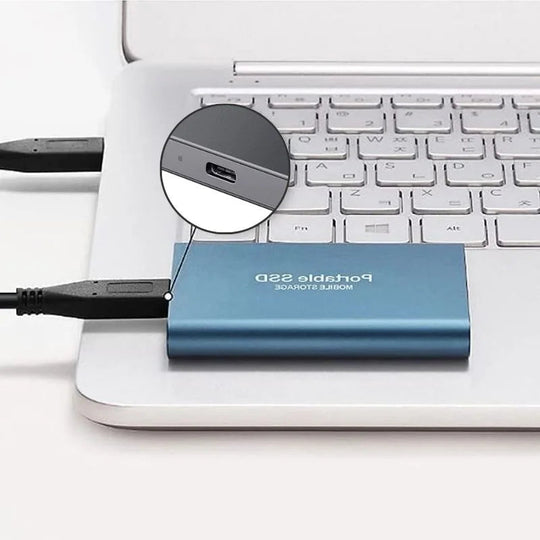 Bærbar SSD Drev Aluminium 1TB-16TB Hurtig Overførsel 1050MB/s 6