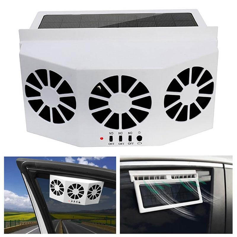 Bilventilator Solcelledrevet 1
