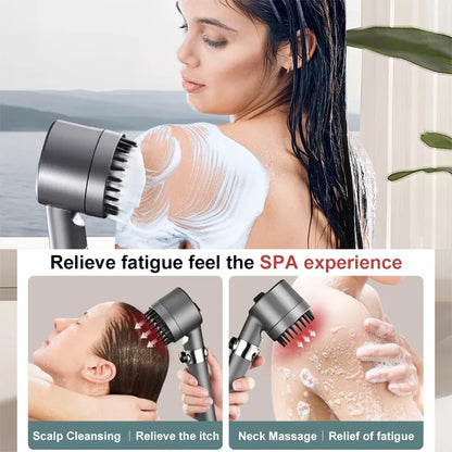 Brusehoved med Massagefunktion 5