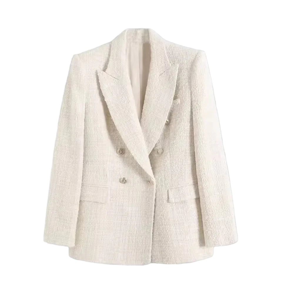 Dame Blazer Klassisk Stil 0