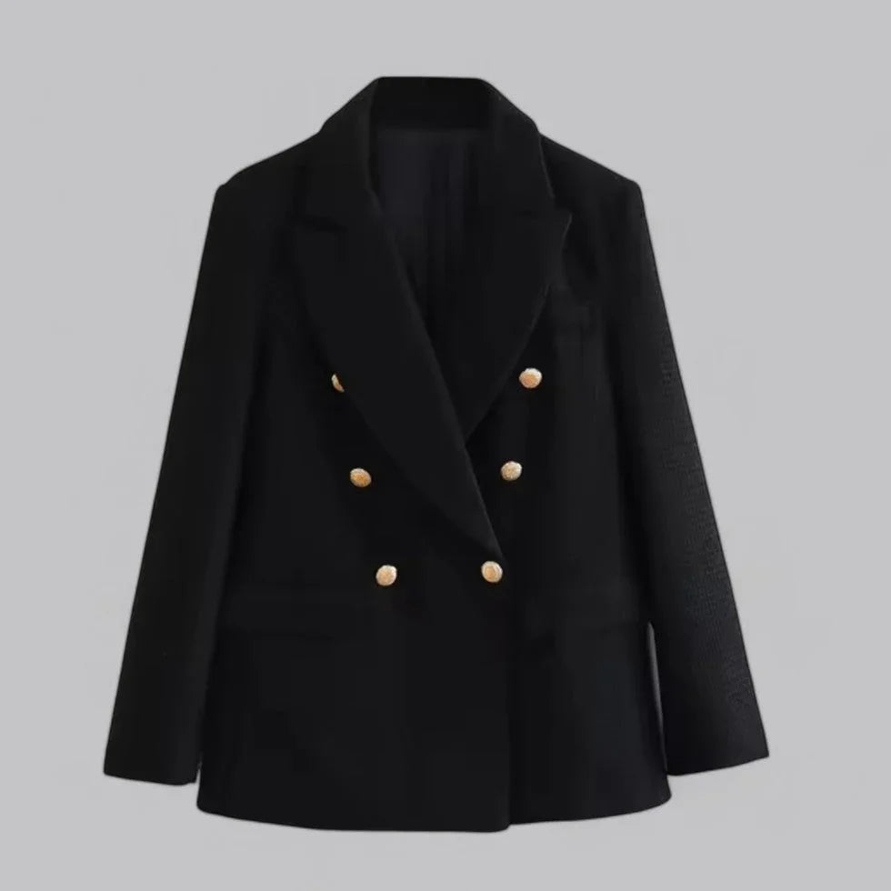 Dame Blazer Klassisk Stil 4