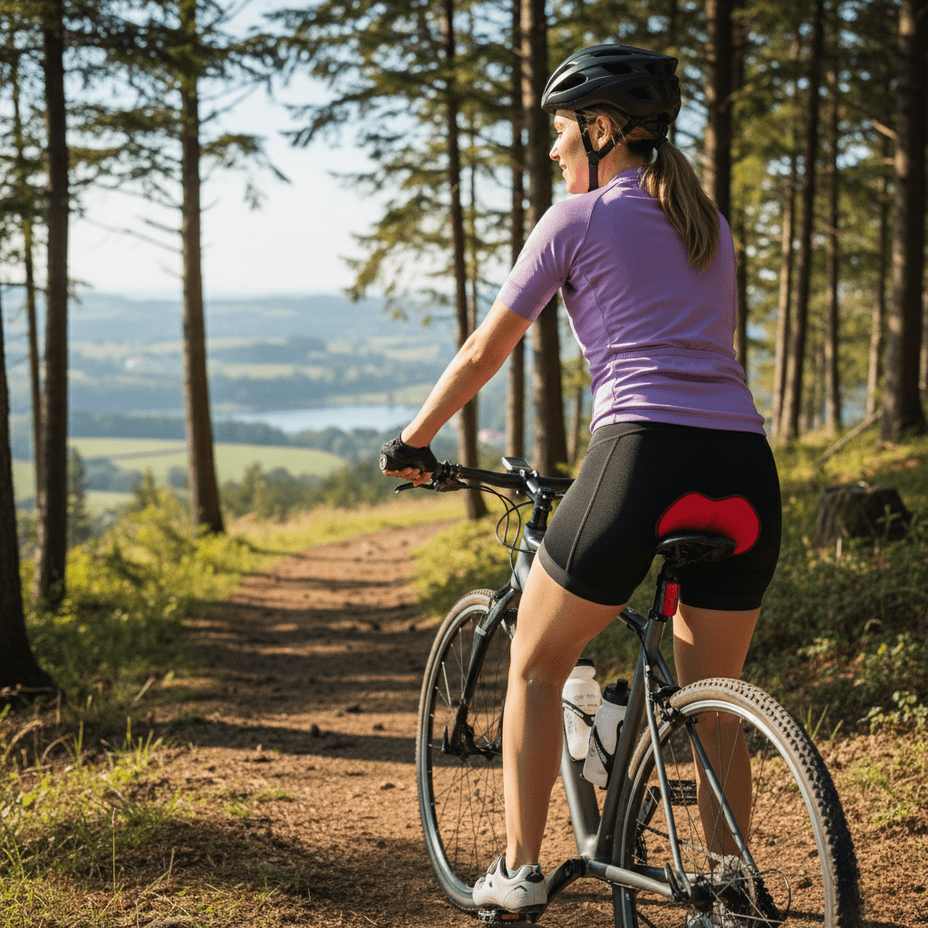 Dame Cykelshorts Ergonomisk Design til Komfortable Cykelture 2