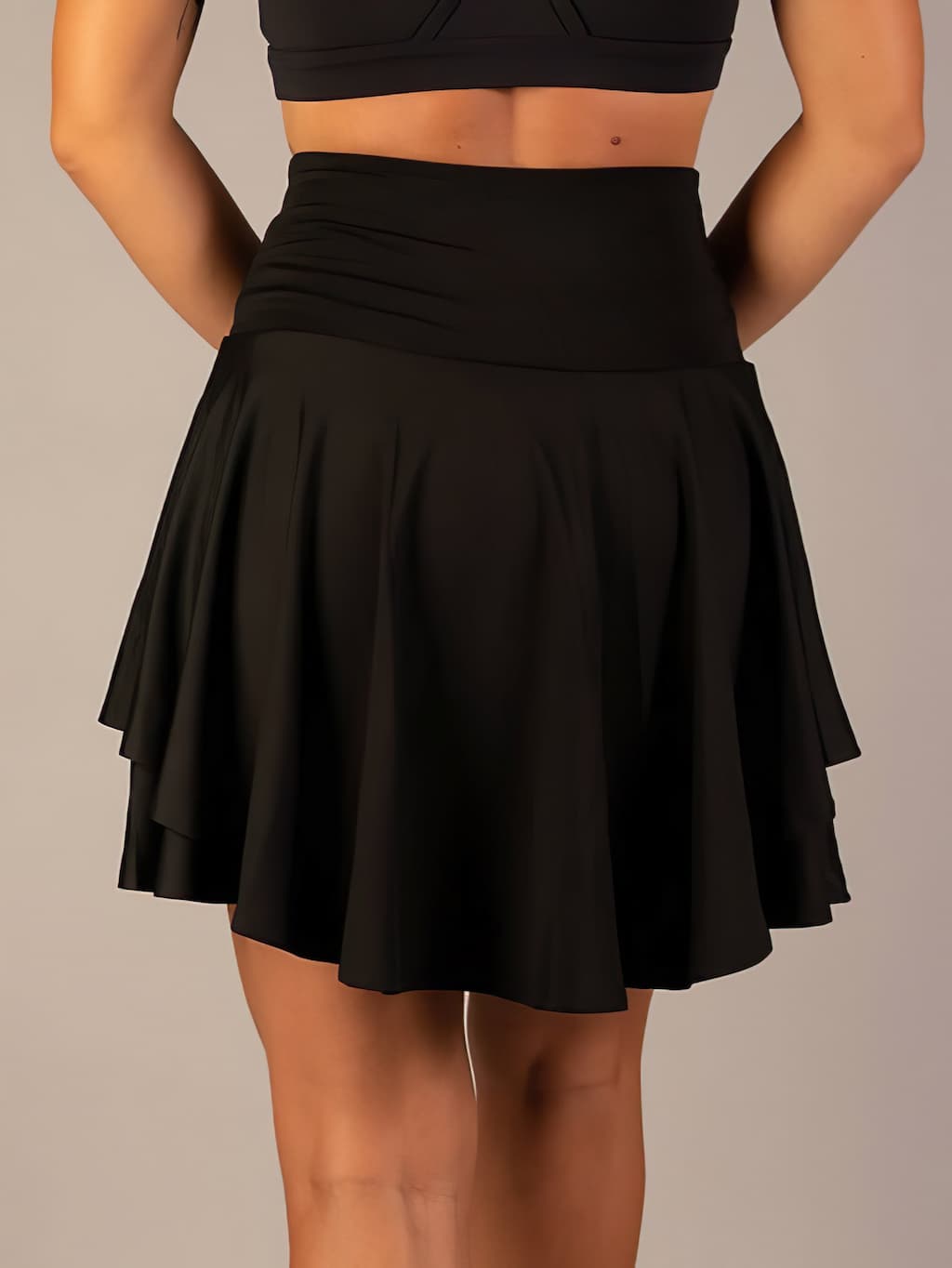Dame Tennisnederdel Sporty med Integrerede Shorts 3