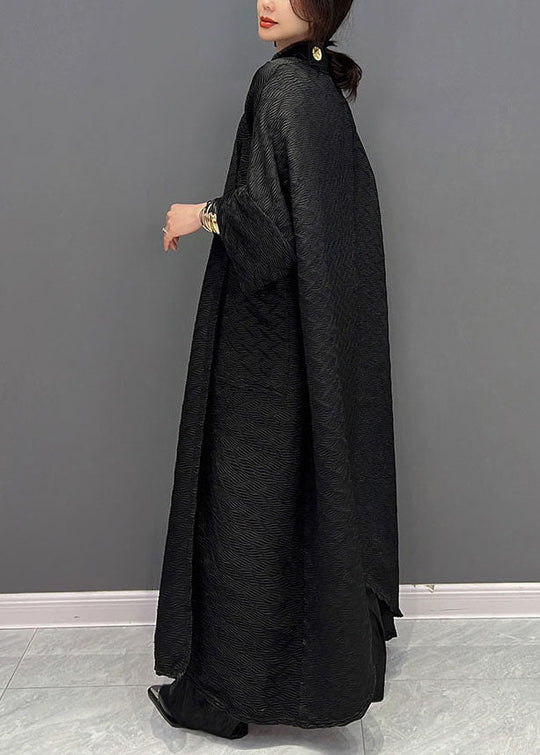 Dame Trench Coat med Overdimensionerede Lommer 3