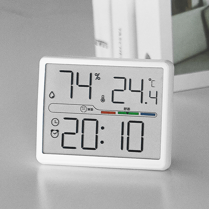 Digitalt Termo-Hygrometer Vækkeur Multifunktionelt 2