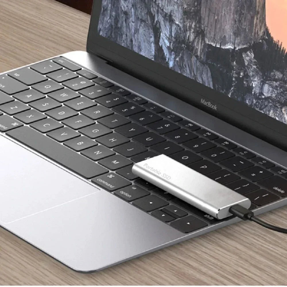 Ekstern Harddisk 2 TB Bærbar USB-C 6