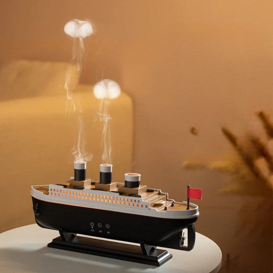 Elektrisk Aromaterapi Luftfugter med Havdesign 1
