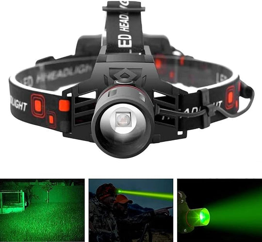 Genopladelig LED-forlygte med Justerbar Lysstyrke 3