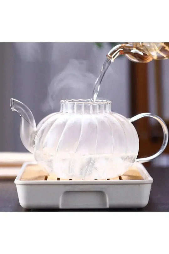 Glas Tekande med Infuser til Løs Te 2