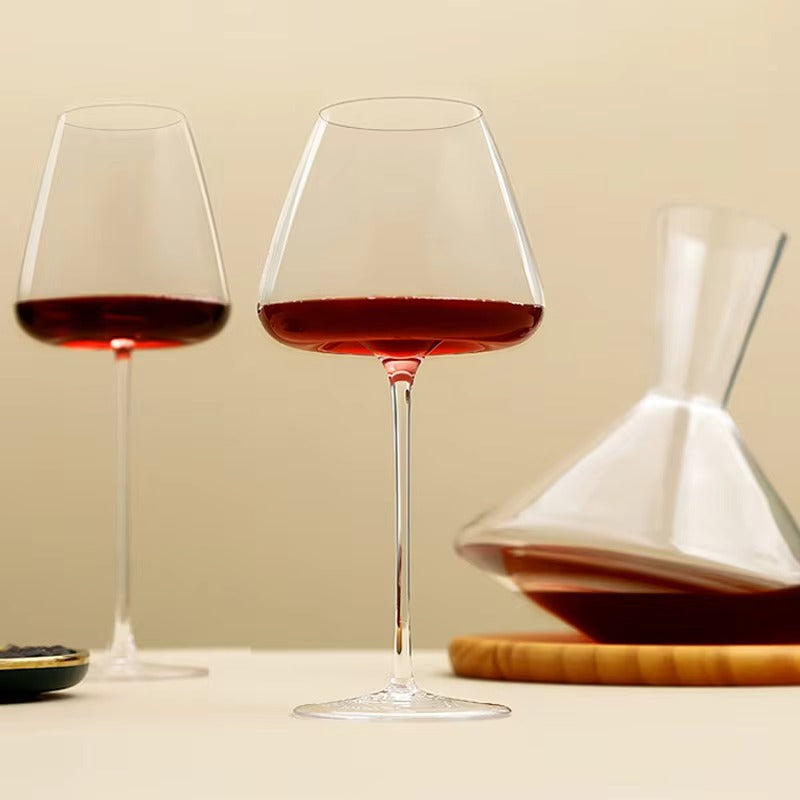 Håndlavede Krystal Vin- og Champagneglas 6