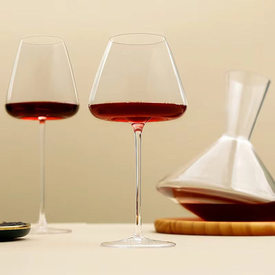 Håndlavede Krystal Vin- og Champagneglas 6