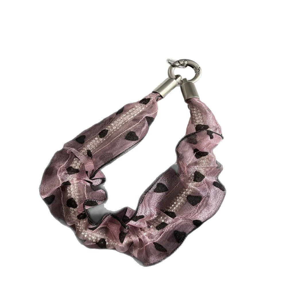 Hårscrunchie med hjertemønster til kvinder 4