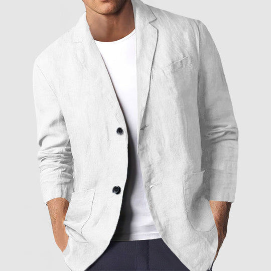 Herre Blazer Afslappet Stil 5