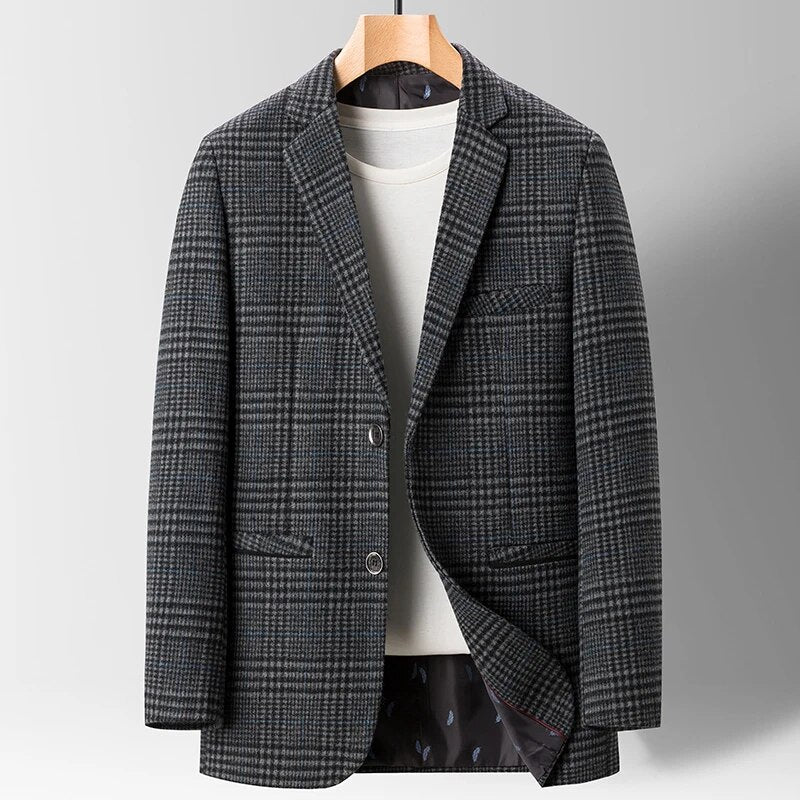 Herre Blazer Klassisk Uld 4