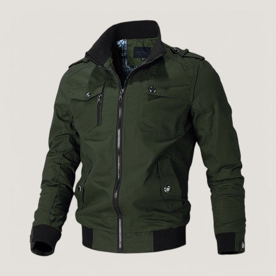 Herre Bomberjakke Let Design Slidstærk Materiale 7