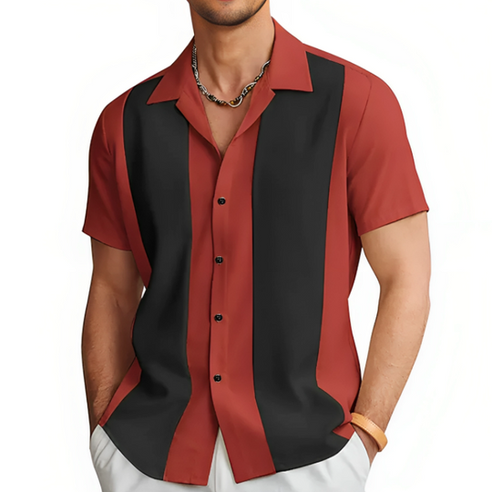 Herre Casual Skjorte Sommer Stil Polyester 0