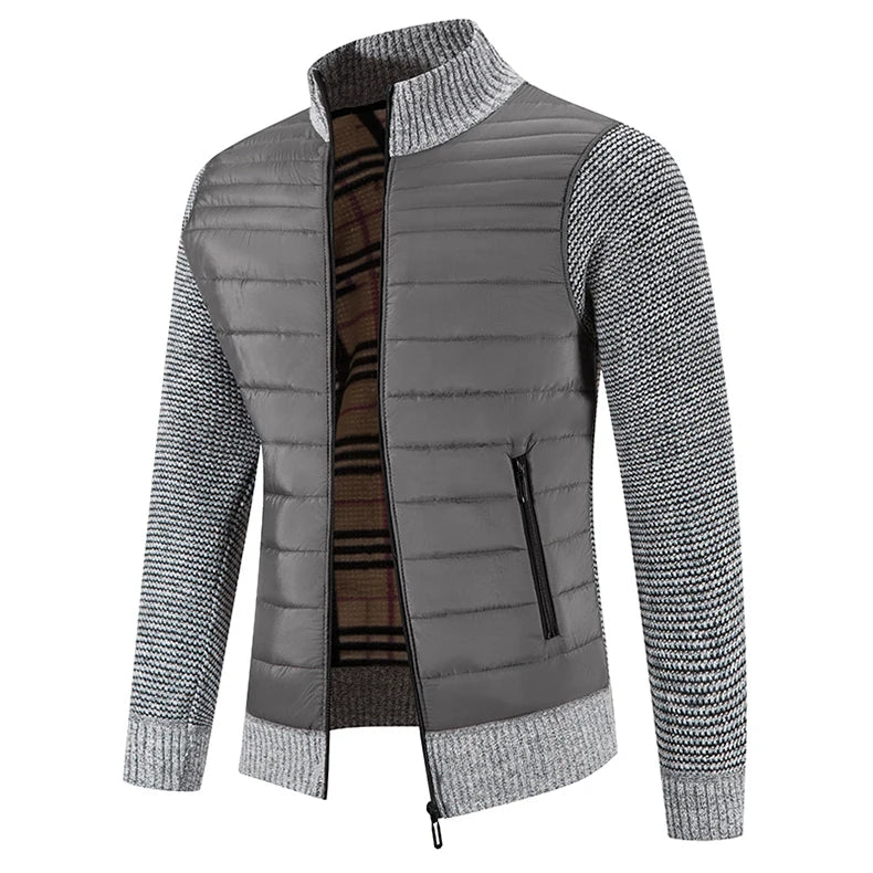 Herre Fleece Jakke Modern Design Blød Fleece Inderside 4