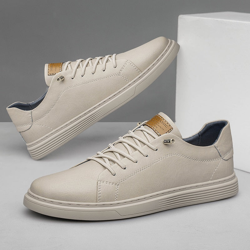 Herre Italienske Lædersko Dress Shoe Stil 3