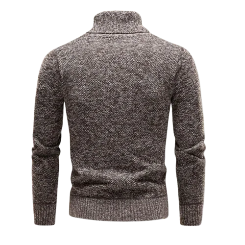 Herre Rullekrave Sweater Klassisk Stil 6