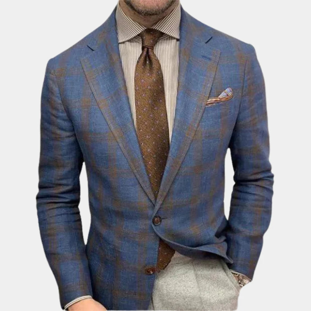 Herre Slim Fit Blazer Casual Stil 2