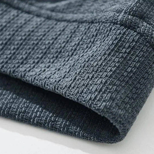 Herre Strikket Cardigan med Unik Struktur 4