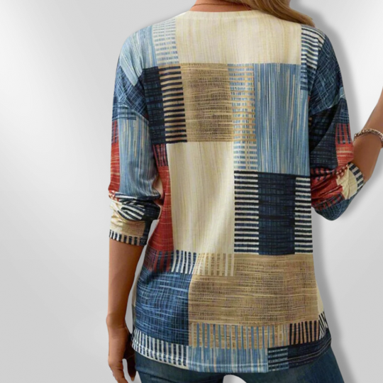 Herre T-shirt Moderne Geometrisk Design 3
