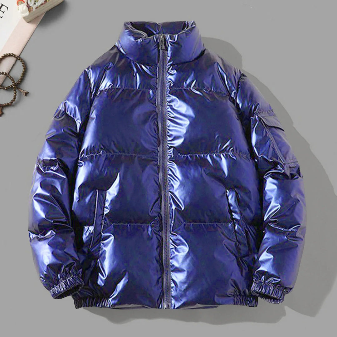 Herre Vinterdunjakke Moderne Stil 4