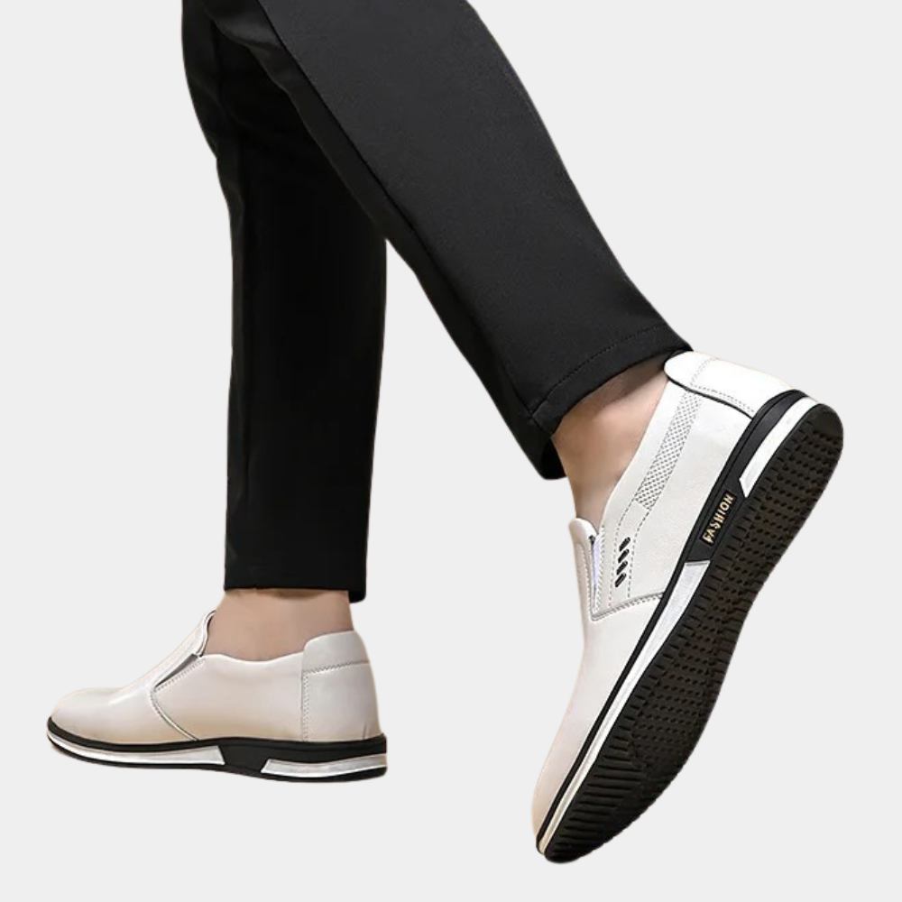 Herresko Loafers i PU-syntetisk Læder 4