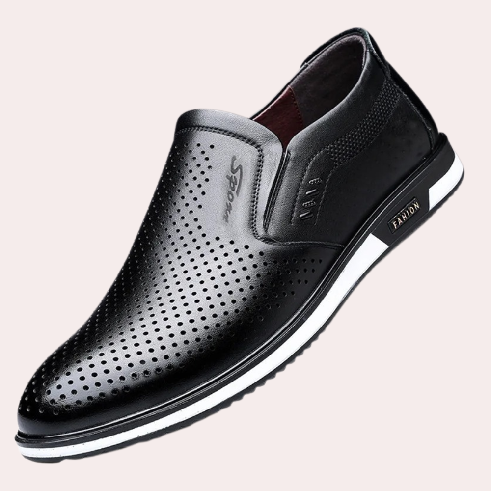 Herresko Loafers i PU-syntetisk Læder 8