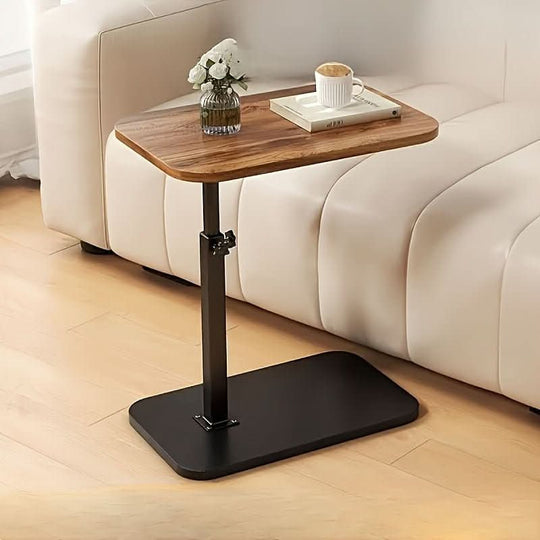 Justerbart Sidebord Til Sofa - Multifunktionelt Design Med Justerbar Højde 1