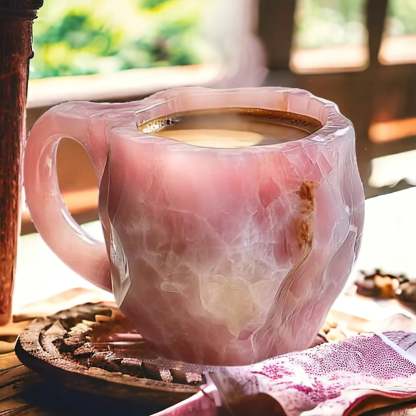 Kaffekopper Mineral Krystal Stilfuld Design 5
