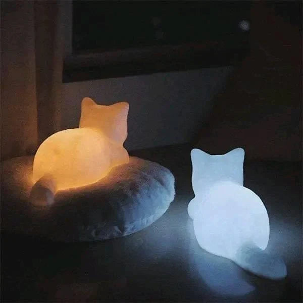 Kattens Natlys PurrLamp Drømmende Design 1