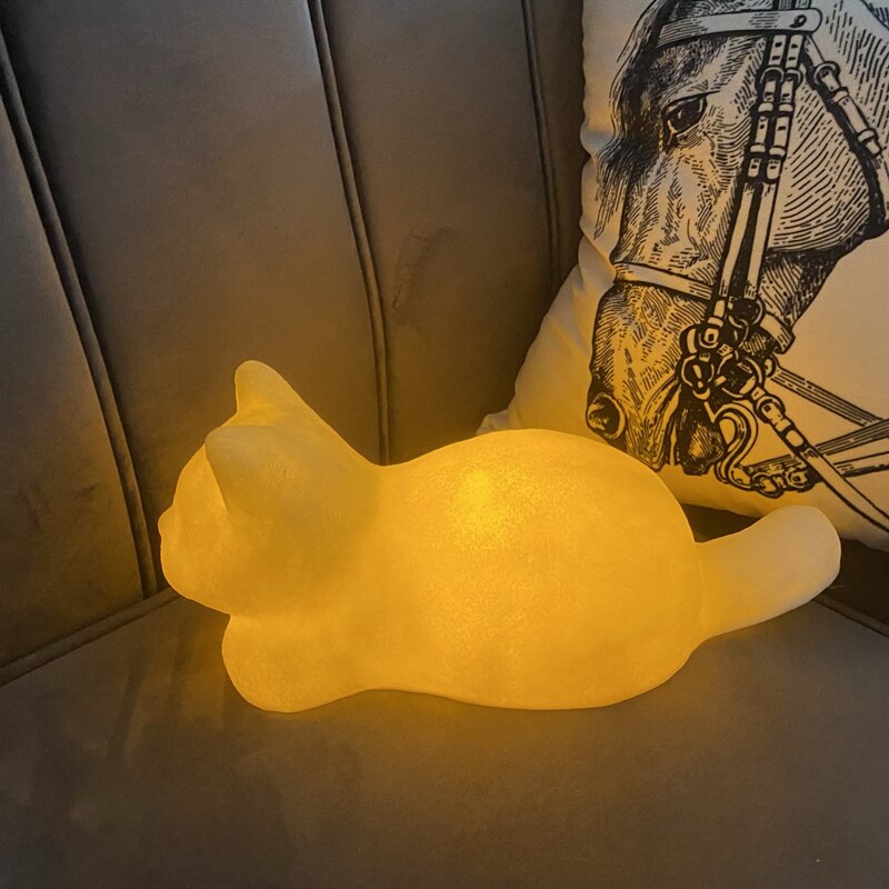 Kattens Natlys PurrLamp Drømmende Design 6