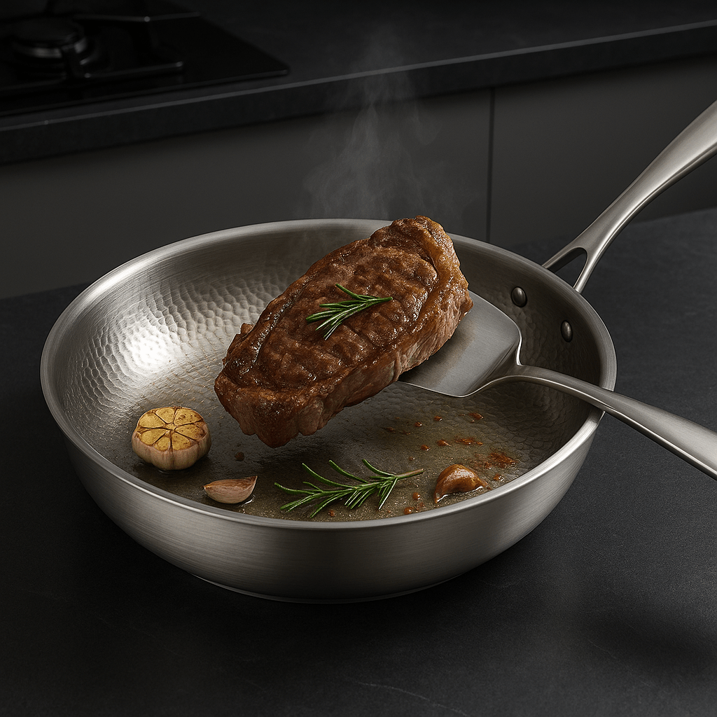 Køkkenpande til naturlig stegning 2