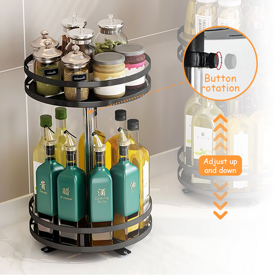 Krydderi Holder 360° Roterende Design 2