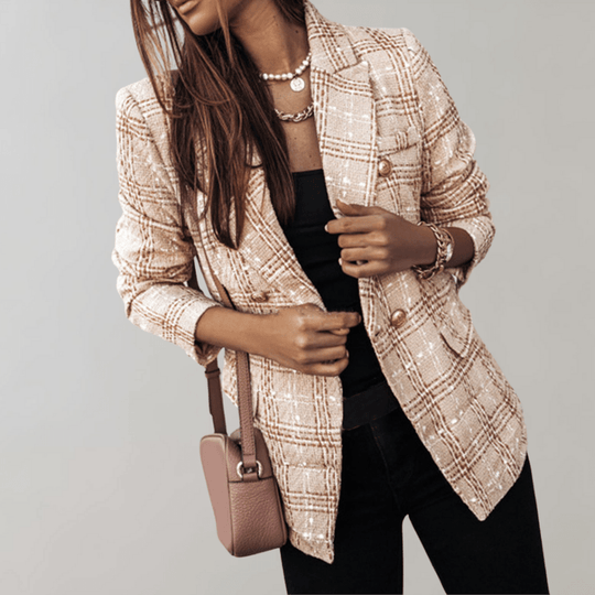 Kvinders Blazer Ternet Stilfuld 2