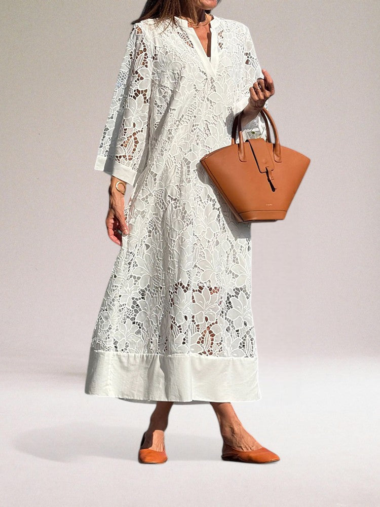 Kvinders Blonde Kjole Elegant Design 1