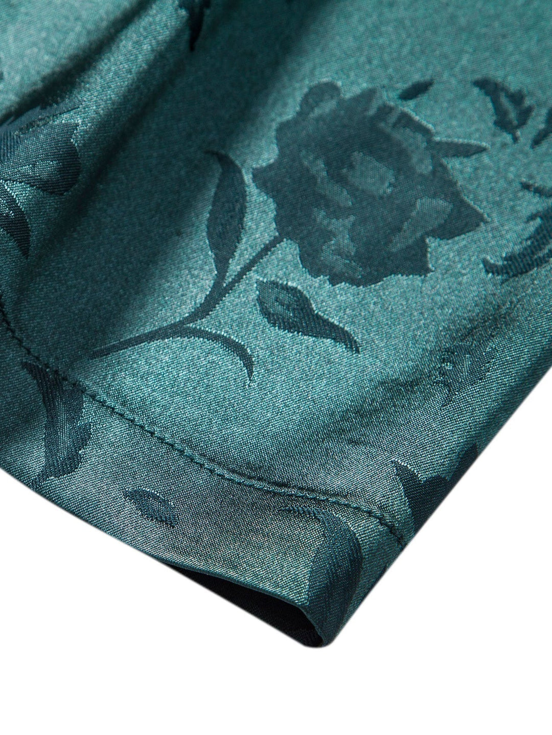 Kvinders Bluse med Broderet Blomsterdesign 2