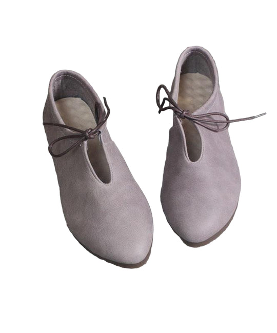 Kvinders Boho Loafers med Snøre 0