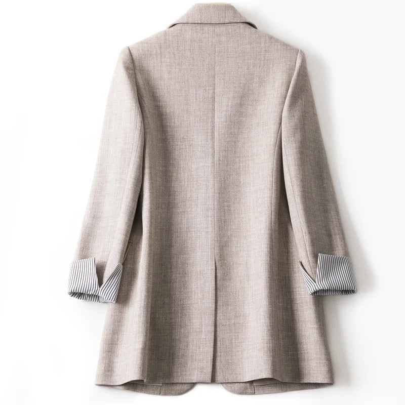 Kvinders Casual Blazer Langærmet 5