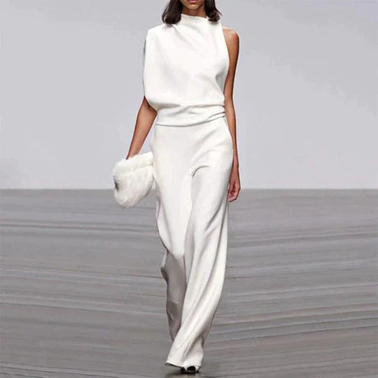 Kvinders Jumpsuit Uden Ærmer Moderne Design 2