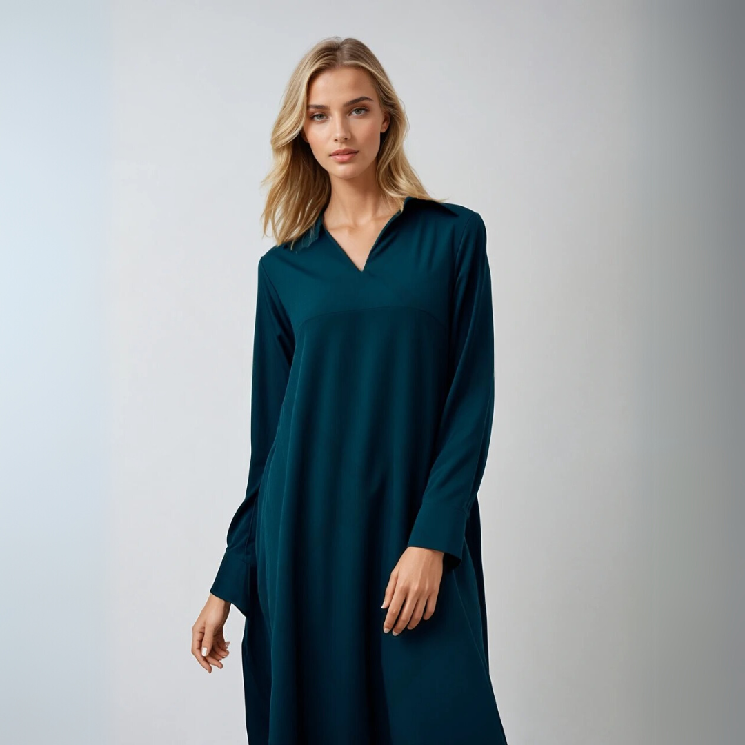 Kvinders Maxi Kjole Elegant Lang Kjole 2