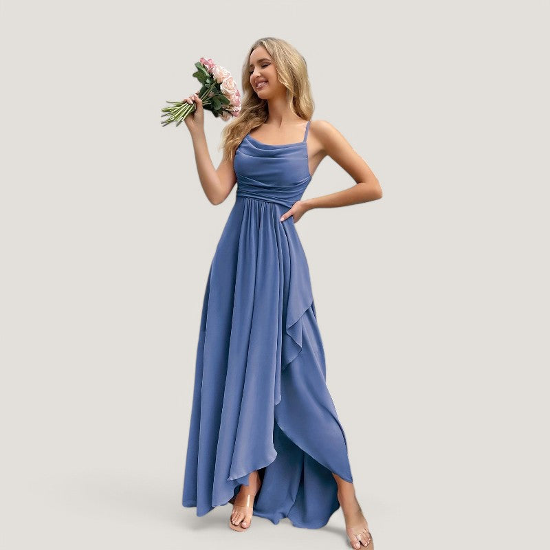 Kvinders Maxikjole Flatterende Chiffon 10