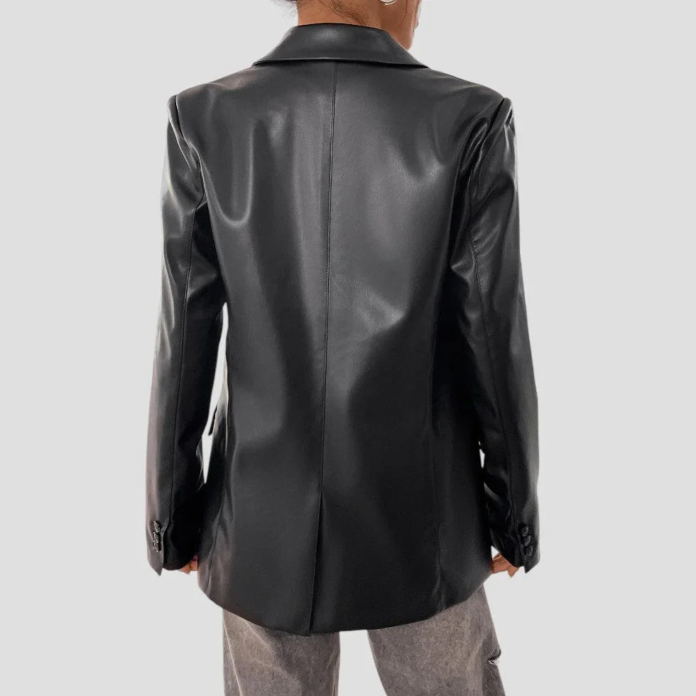 Kvinders Oversized Blazerjakke Stilfuld 2