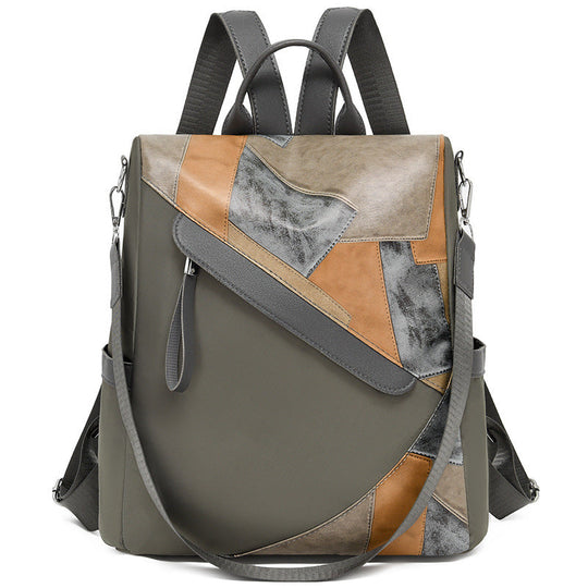 Kvinders Rygsæk Patchwork Stilfuld Design 0