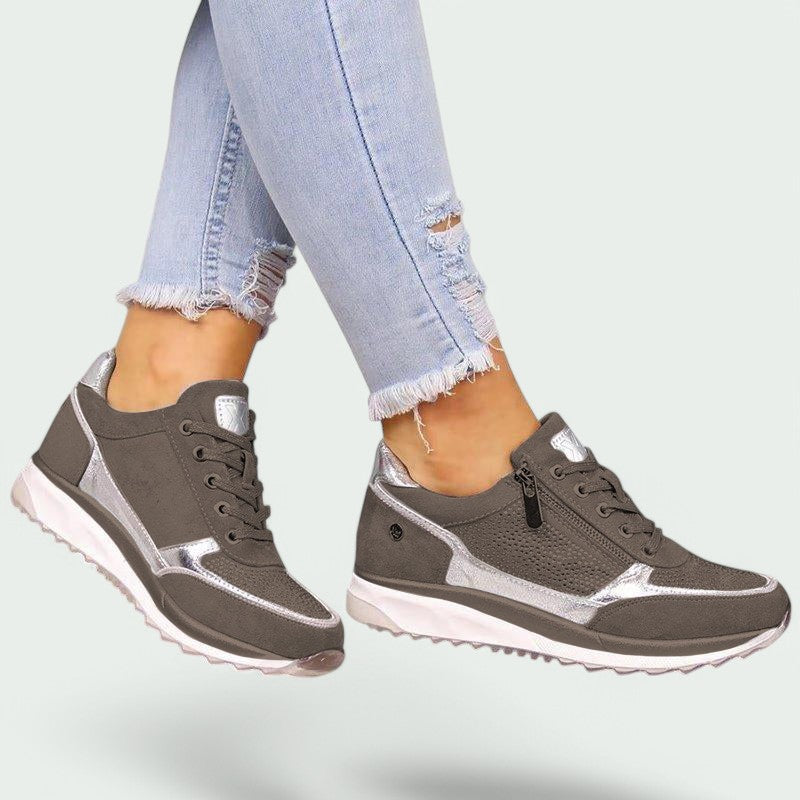 Kvinders Sneakers Komfortabel Velcro Design 1
