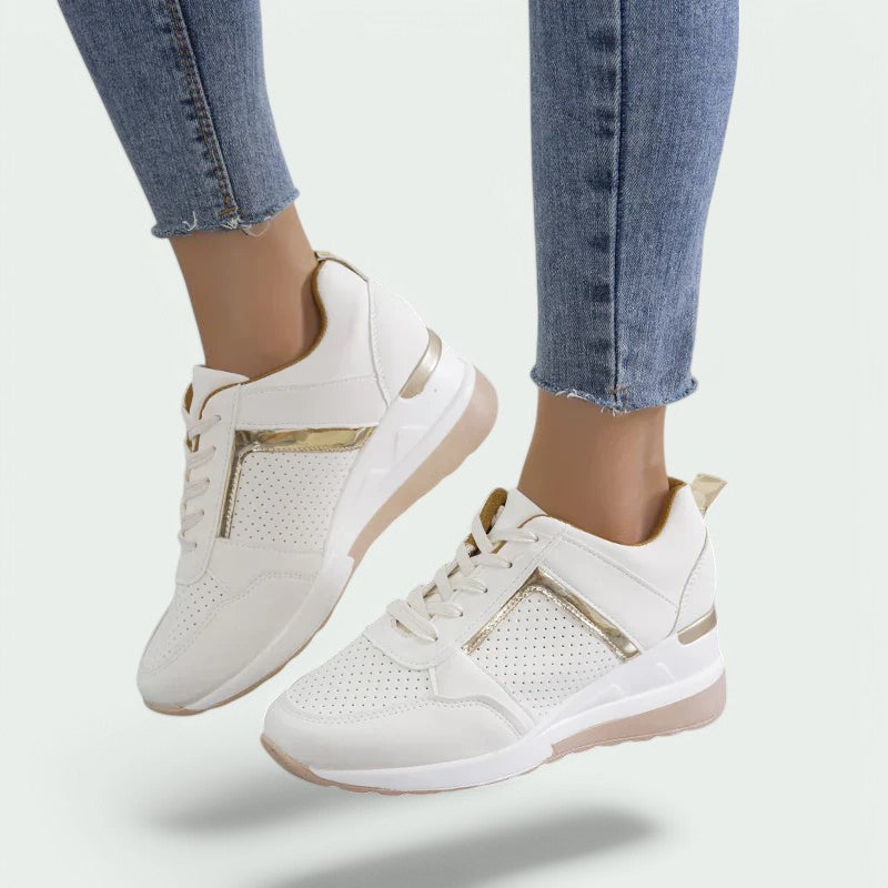Kvinders Sneakers Moderne Åndbart Stof Gummi 5