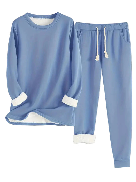Kvinders Todelte Loungewear Sæt Afslappet Stil 0