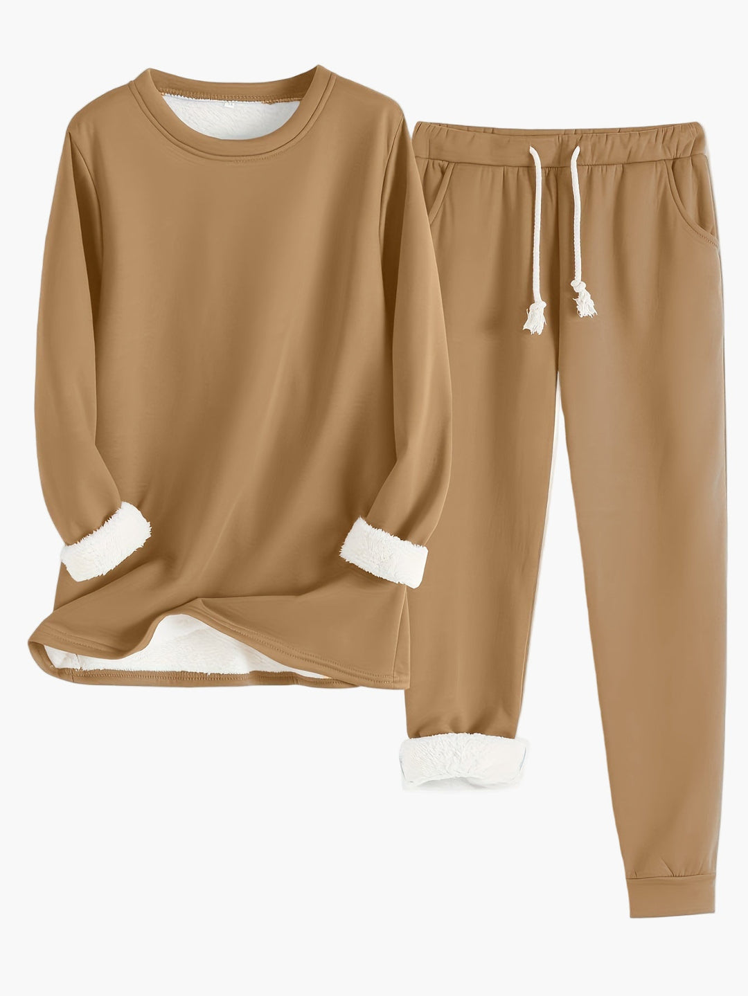 Kvinders Todelte Loungewear Sæt Afslappet Stil 12